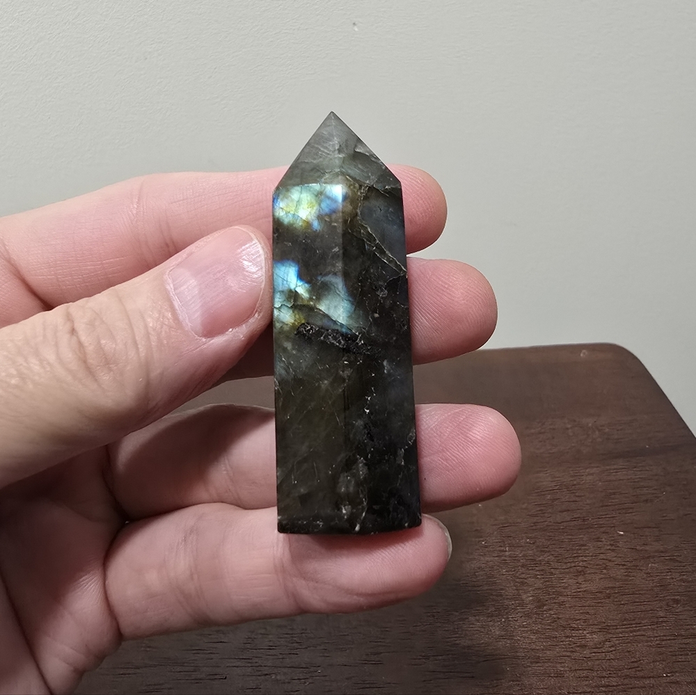Labradorite Crystal Tower